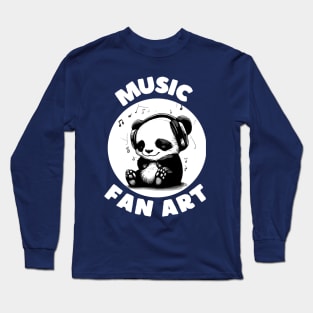 Panda Musical Long Sleeve T-Shirt